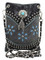 Harley-Davidson Free Shipping - That's A Wrap Women's Turquoise Gem & Feather Charm Hip Bag w/Strap HB-W158-GREY - Free Shipping on many products plus Orders Over $99