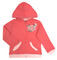 Harley-Davidson Little Girls' Glitter Floral Zip-Up Hoodie - Pink 6531739 - Wisconsin Harley-Davidson