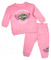 Harley-Davidson Baby Girls' 2-Piece Newborn Fleece Jogger Set,Light Pink 2000898 - Wisconsin Harley-Davidson
