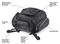 Harley-Davidson Onyx Premium Luggage Tail Bag, Fits Passenger Pillions 93300106 - Largest Selection of Harley-Davidson Products