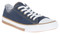 Harley-Davidson Women's Burleigh Leather Athletic Sneakers, D84589 (Blue, 5) - Wisconsin Harley-Davidson
