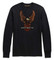 Harley-Davidson Men's Vintage Eagle Long Sleeve Cotton Shirt - Black 99098-20VM - Wisconsin Harley-Davidson