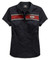 Harley-Davidson Women's Washed Striped Short Sleeve Woven Shirt 99122-20VW - Wisconsin Harley-Davidson