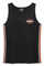 Harley-Davidson Women's Side Stripe Sleeveless Tank Top, Black 99110-20VW - Wisconsin Harley-Davidson