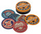 Harley-Davidson Free Shipping - Harley-Davidson Retro H-D Tin 3.5 inch Coaster Set, Pack of 6 - Matte Finishes - Free Shipping on many products plus Orders Over $99