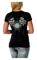 Harley-Davidson Free Shipping - Liberty Wear Women's Bikin' Route 66 Embellished Short Sleeve V-Neck Tee, Black - Free Shipping on many products plus Orders Over $99