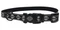 Harley-Davidson 1 in. Adjustable Black B&S Reflective Dog Collar - LG 26 in. - Wisconsin Harley-Davidson