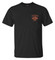 Harley-Davidson Men's Eagle Piston Short Sleeve Crew-Neck Cotton T-Shirt - Black - Wisconsin Harley-Davidson