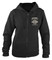 Harley-Davidson Women's Bling Winged B&S Zip-Up Poly-Blend Hoodie, Black - Wisconsin Harley-Davidson