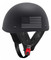 Fulmer Powersports 301 Tac Respect Flag Shorty Motorcycle Half Helmet - Black - Wisconsin Harley-Davidson