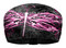 That's A Wrap Women's Dragonfly Splatter Knotty Band - Black & Pink KB1429 - Wisconsin Harley-Davidson