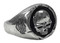 Harley-Davidson Men's Skull Wax Seal Ring - Sterling Silver Finish HDR0546 - Wisconsin Harley-Davidson