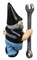 Harley-Davidson Free Shipping - Harley-Davidson Mechanic Male Polystone Garden Gnome, 8.5 x 5 in. 544902D - Free Shipping on many products plus Orders Over $99