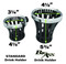 Ciro Big Ass Drink Holder w/ 1 - 1/4 in. Aluminum Clamp Mount, Chrome or Black - No Hassle Returns at Wisconsin Harley
