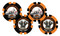 Harley-Davidson Free Shipping - Harley-Davidson Limited Edition Series 6 Poker Chips Pack, Black & Orange 6706 - Free Shipping on many products plus Orders Over $99