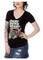 Liberty Wear Women's Dare Devil Heart Embellished Short Sleeve T-Shirt - Black - Wisconsin Harley-Davidson