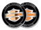 Harley-Davidson Bar & Shield Logo Stained Glass Metal Challenge Coin, 1.75 in. - Wisconsin Harley-Davidson