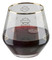 Harley-Davidson Free Shipping - Harley-Davidson Repeat Silhouette B&S Stemless Wine Glass Set - 15 oz. HDX-98720 - Free Shipping on many products plus Orders Over $99