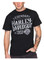 Harley-Davidson Men's Distressed H-D Short Sleeve Crew-Neck Cotton Tee, Black - No Hassle Returns at Wisconsin Harley