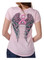 Harley-Davidson Free Shipping - Liberty Wear Women's Embellished Fearless Pink Ribbon Short Sleeve Tee - Pink - Free Shipping on many products plus Orders Over $99