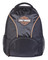 Harley-Davidson Bar & Shield Logo Patch Backpack - Black or Silver/Black 90817 - Wisconsin Harley-Davidson