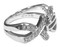 Harley-Davidson Free Shipping - Harley-Davidson Women's Criss Cross White Crystal B&S Ring, Sterling Silver - Free Shipping on many products plus Orders Over $99