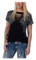 Liberty Wear Women's Rise Above Embellished Winged Dolman Sleeve Tee - Black - Wisconsin Harley-Davidson