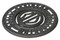 Harley-Davidson Bar & Shield Logo Durable Cast Iron Trivet w/ Removable Coaster - Wisconsin Harley-Davidson
