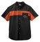 Harley-Davidson Men's Copperblock Logo Short Sleeve Woven Shirt 99070-21VM - Wisconsin Harley-Davidson