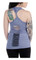 Harley-Davidson Free Shipping - Liberty Wear Women's Twisted Splatter Bike Embellished Sleeveless Tank Top, Blue - Free Shipping on many products plus Orders Over $99