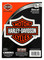 Harley-Davidson Bar & Shield Logo Vinyl Decal - Orange & Black - 5 x 4 in. - Wisconsin Harley-Davidson