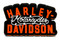 Harley-Davidson Cut-Out H-D Motorcycles Hard Acrylic Magnet - 3 x 2 inches - Wisconsin Harley-Davidson