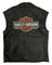 Harley-Davidson Free Shipping - Harley-Davidson Little Boys' Embroidered Patches Snap Faux Leather Vest - Black - Free Shipping on many products plus Orders Over $99