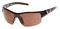 Harley-Davidson Women's Winged B&S Plastic Sunglasses, Brown Frame/Brown Lenses - Wisconsin Harley-Davidson