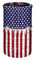 That's A Wrap Unisex RWB American Flag Multi-Function Reversible Tube Face Cover - Wisconsin Harley-Davidson