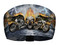That's A Wrap Unisex Riders on the Storm Ultra-soft Bandana Knotty Band, Black - Wisconsin Harley-Davidson
