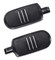 Harley-Davidson Streamliner Footpegs, Multi-Fit Items - Gloss Black 50501800 - Wisconsin Harley-Davidson