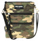Harley-Davidson Women's Camo Print Cotton Canvas Crossbody / Clip Bag Purse - Wisconsin Harley-Davidson