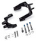 Harley-Davidson Board-to-Peg Conversion Kit, Fits Touring Models- Black 50501642 - Wisconsin Harley-Davidson