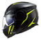 Harley-Davidson Free Shipping - LS2 Helmets Horizon Skid Modular Shield Motorcycle Helmet- Black & Hi-Vis Yellow - Free Shipping on many products plus Orders Over $99