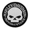 Harley-Davidson 4 in. Embroidered Willie G Skull Logo Small Emblem Sew-On Patch - Wisconsin Harley-Davidson