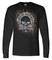 Harley-Davidson Men's Corrosion Skull Long Sleeve Crew-Neck Shirt - Black - Wisconsin Harley-Davidson