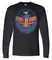 Harley-Davidson Men's Rebel #1 RWB Logo Long Sleeve Crew-Neck Shirt - Black - Wisconsin Harley-Davidson