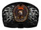That's A Wrap Unisex Flames Screamin' Eagle Knotty Band Headwrap - Black - Wisconsin Harley-Davidson