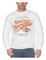 Harley-Davidson Men's Driven B&S Long Sleeve Crew-Neck Cotton Shirt - White - Wisconsin Harley-Davidson