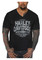 Harley-Davidson Men's Declare Short Sleeve Tri-Blend V-Neck Tee, Vintage Black - Wisconsin Harley-Davidson