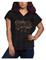 Harley-Davidson Women's Heat Wave Short Sleeve Hooded Poncho Tee - Black - Wisconsin Harley-Davidson