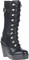 Harley-Davidson Women's Celina Black 10.75-Inch Fashion Wedge Boots, D84732 - Wisconsin Harley-Davidson