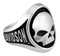 Harley-Davidson Free Shipping - Harley-Davidson Men's Willie G Skull Stainless Steel Metal Ring - Silver/Black - Free Shipping on many products plus Orders Over $99