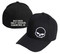 Harley-Davidson Men's Crooked Skull Curved Bill Stretch Fit Baseball Cap - Black - No Hassle Returns at Wisconsin Harley